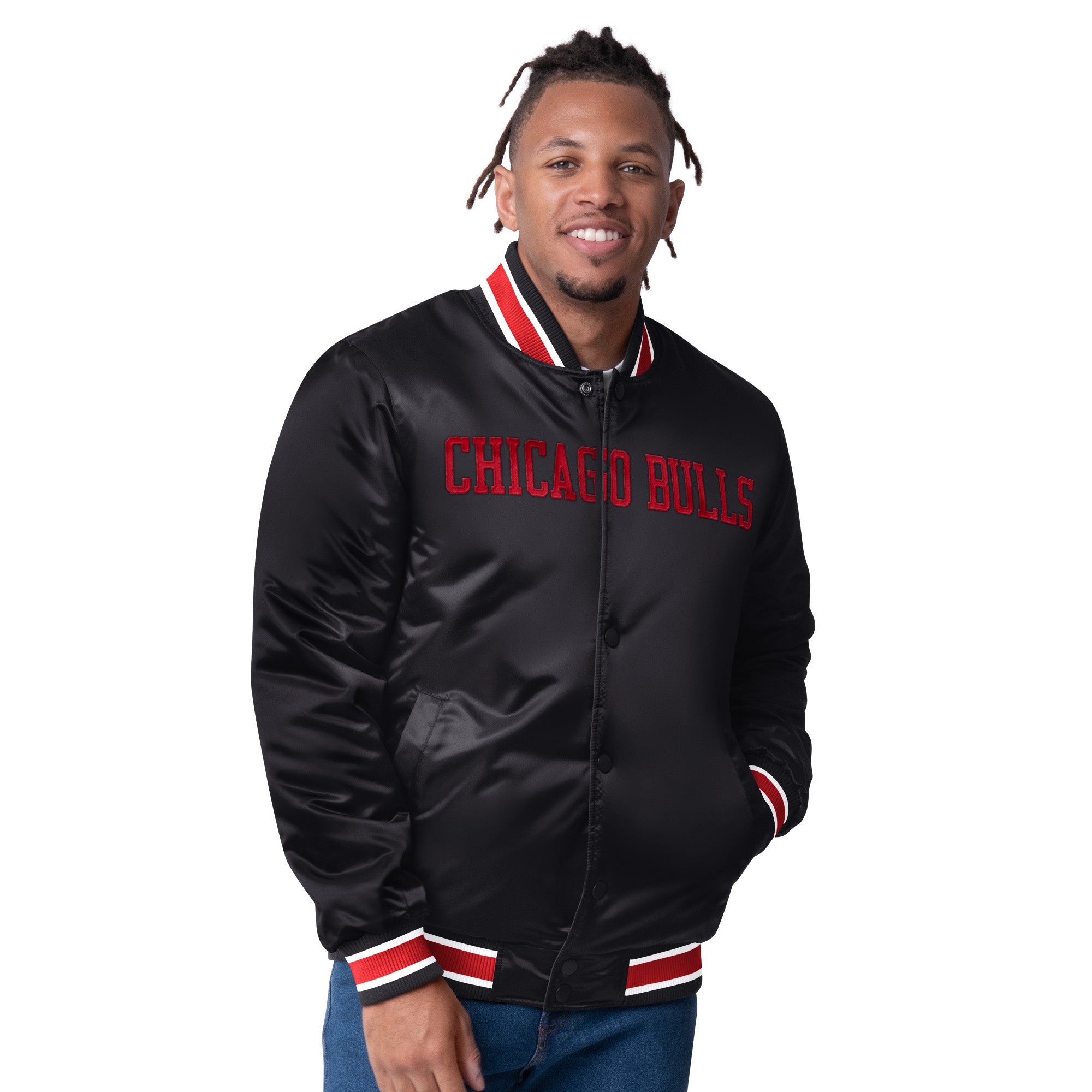 Reversible Chicago Bulls Bomber Jacket authentic