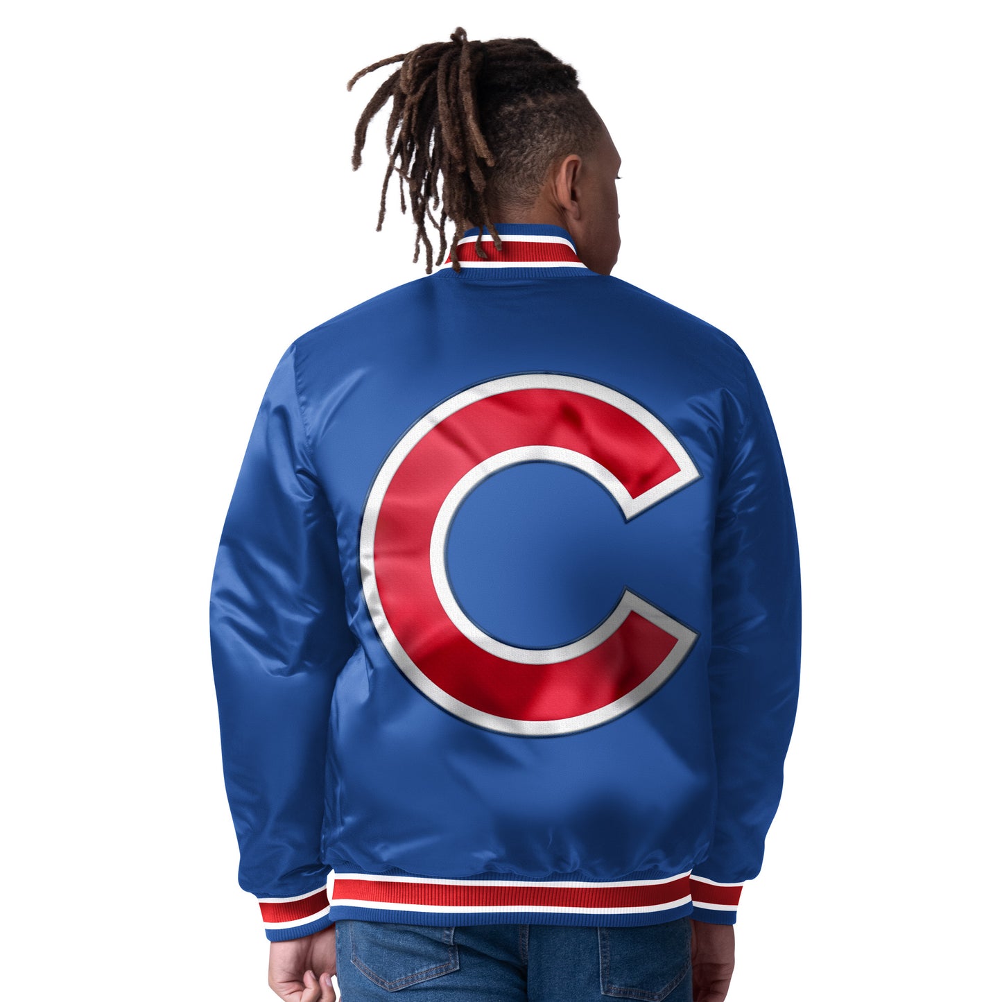 Chicago Cubs Starter Closer Reversible Varsity Jacket