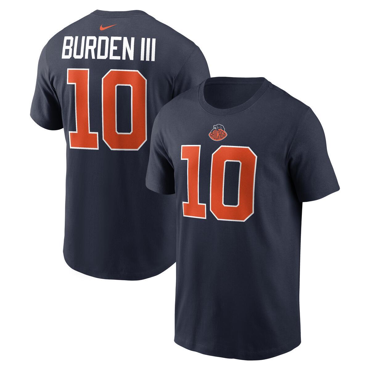Luther Burden III Chicago Bears Nike Rivalry T-Shirt