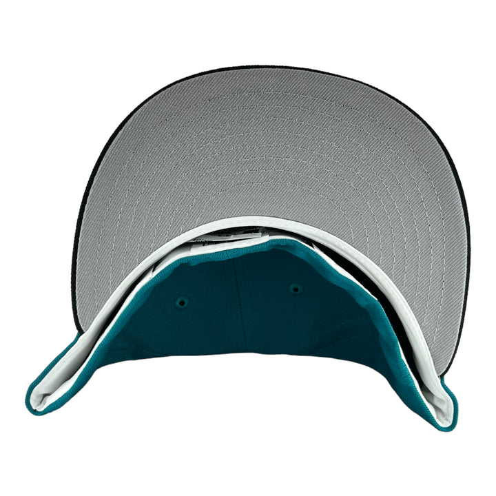 Milwaukee Brewers Teal/Black/Grey UV New Era 59FIFTY Fitted Hat 7 1/8