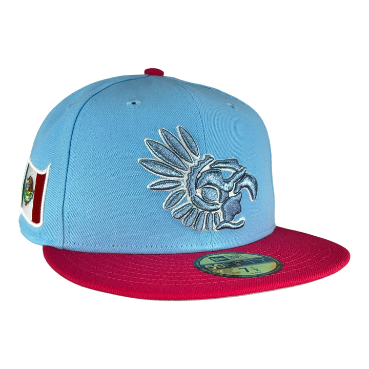 Mexico Dos Bright Rose New Era 59FIFTY Fitted Hat