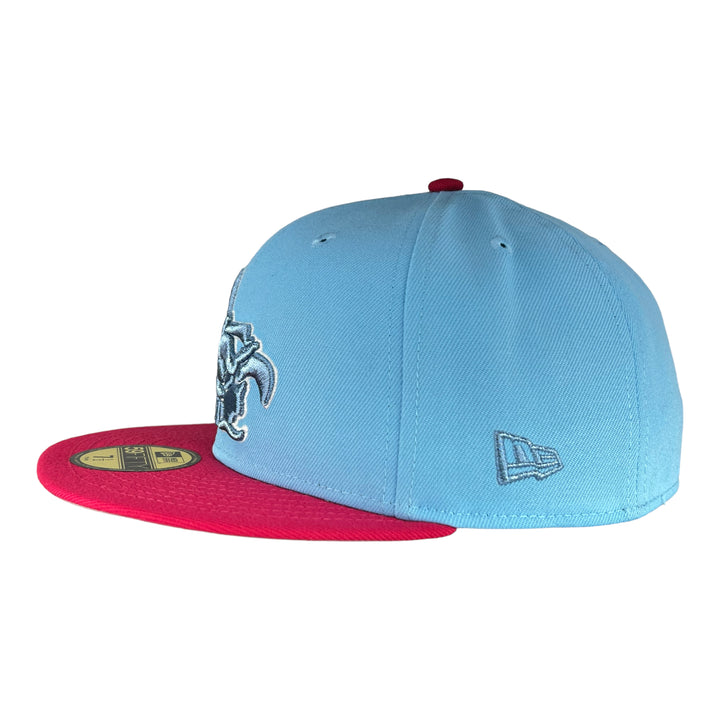 Mexico Burgundy/Black New Era Fitted Hat