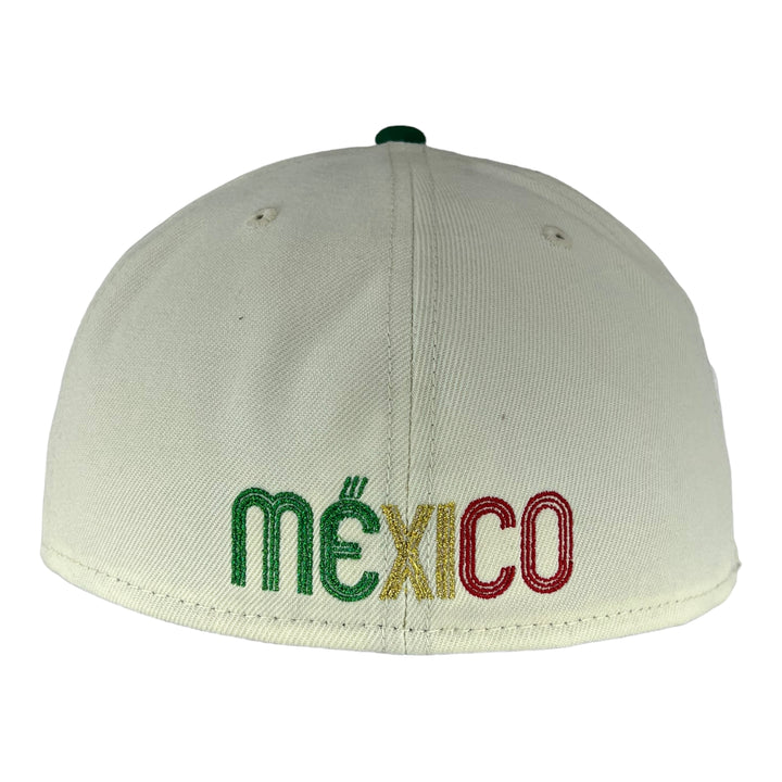 New Era 59FIFTY Mexico Baseball Fitted Hat Black White