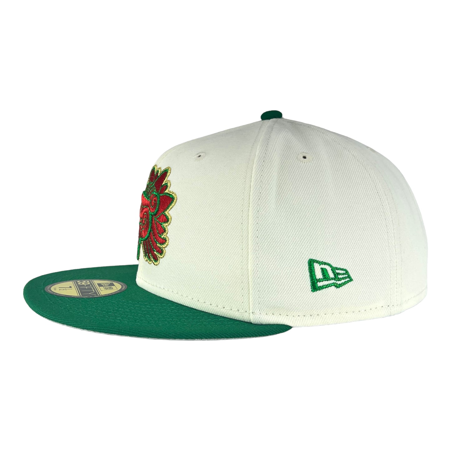 Mexico Quetzalcoatl Chrome New Era 59FIFTY Fitted Hat