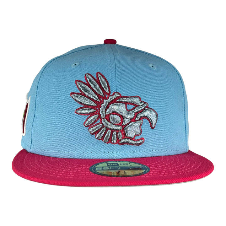 Mexico Quetzalcoatl Chrome New Era 59FIFTY Fitted Hat - Clark