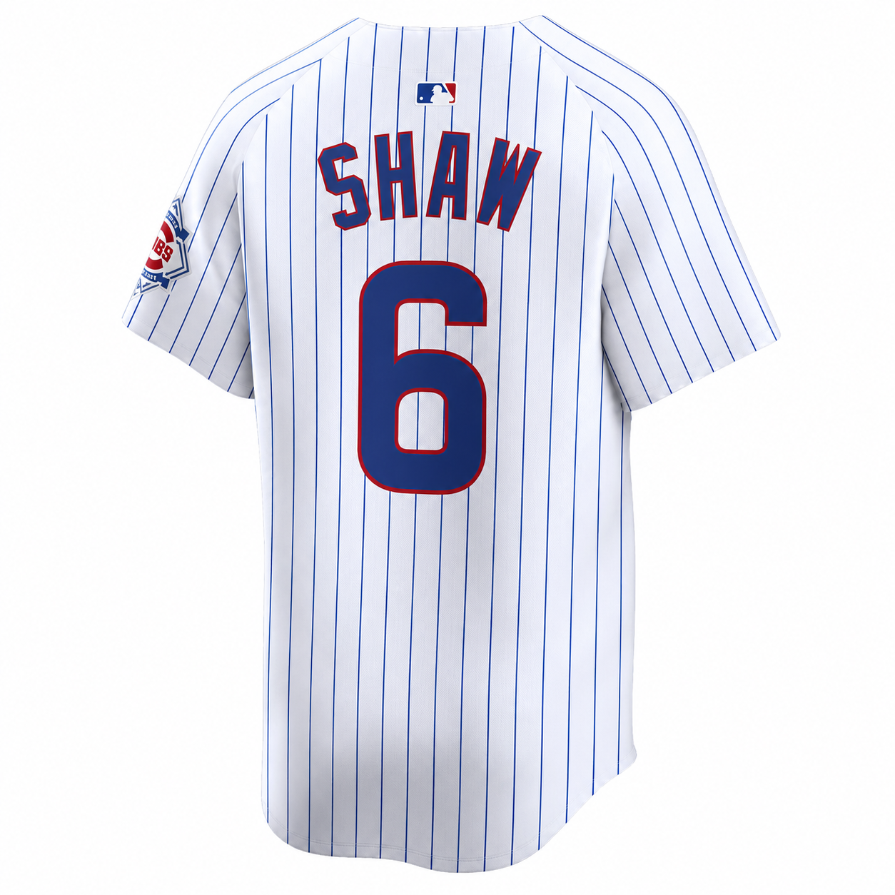 Matt Shaw Chicago Cubs Nike Youth 150th Anniversary Homerun Pinstripe Jersey