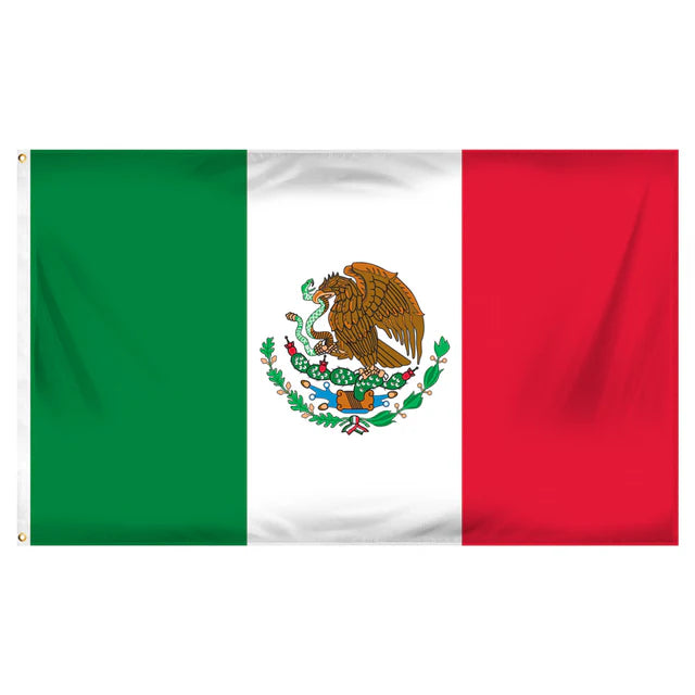 Mexico 3ft x 5ft Flag