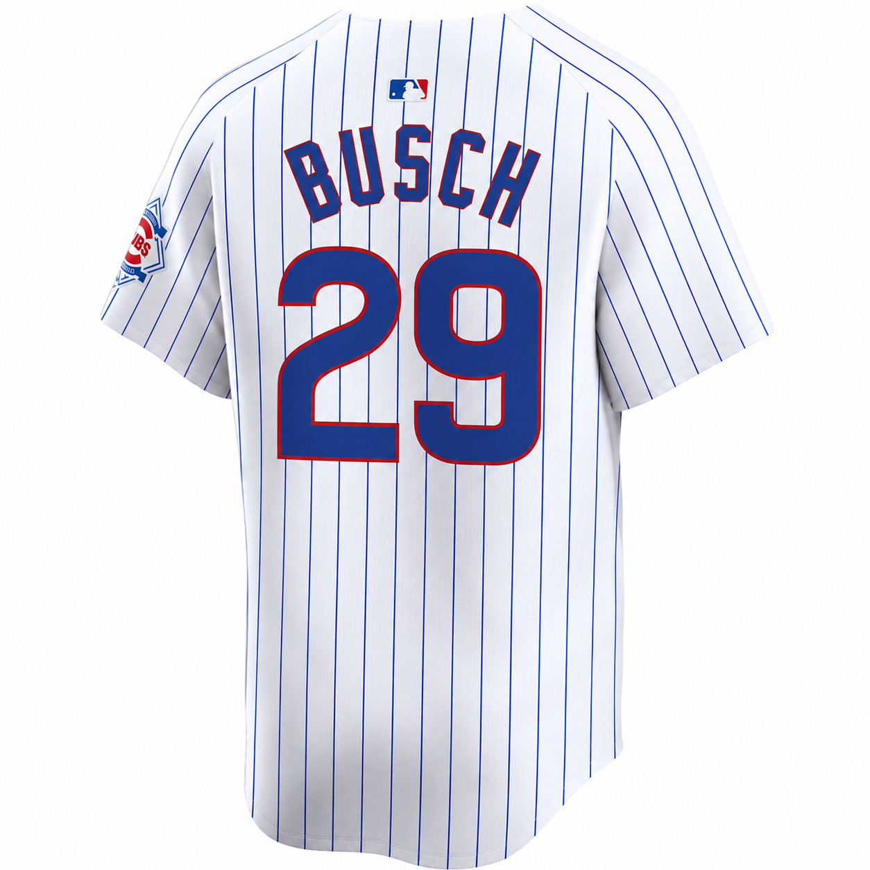 Michael Busch Chicago Cubs Nike Youth 150th Anniversary Homerun Pinstripe Jersey