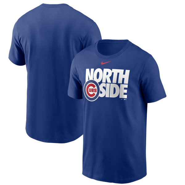 Nike Chicago Cubs North Side Men's Sz Small Blue Red White Baseball T  Shirt