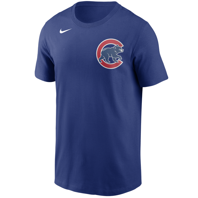 Chicago Cubs Nike Wordmark Royal T-Shirt