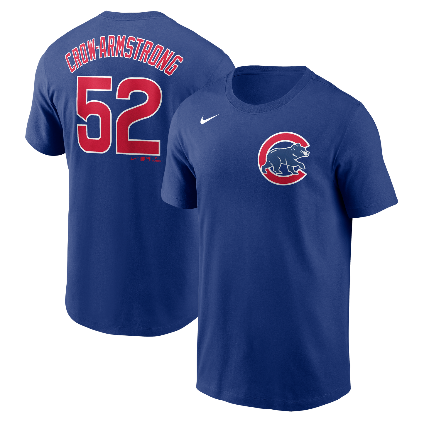 Pete Crow-Armstrong Chicago Cubs Nike Name & Number T-Shirt – Clark ...