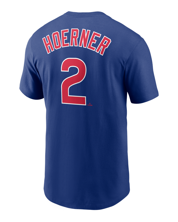 Nico Hoerner #2 Chicago Cubs Nike Men's T-Shirt