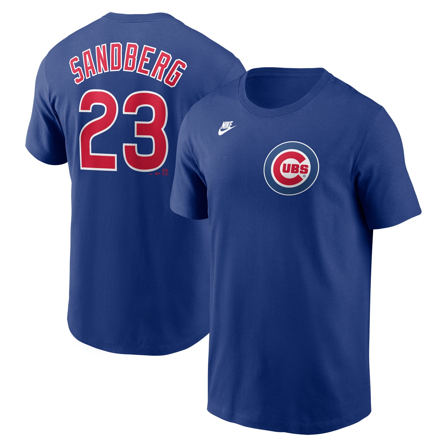 Ryne Sandberg Chicago Cubs Nike Men's Royal T-Shirt