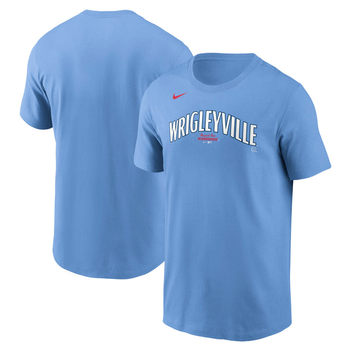 Chicago Cubs Nike Wrigleyville City Connect Sky Blue T-Shirt - Clark Street  Sports