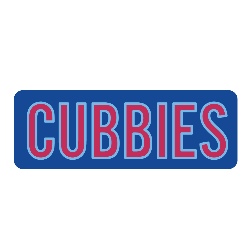 Chicago Cubs Cubbies Sticker
