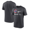 Chicago Cubs Graphite Nike Addison Street Tee
