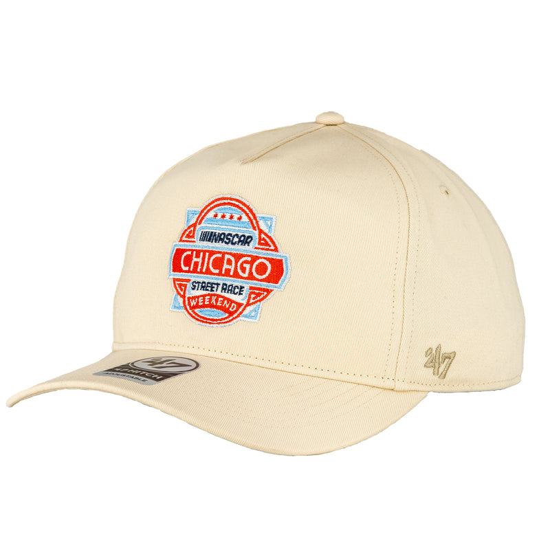 Nascar Chicago Street Race Off-White Roscoe Rope '47 Hitch Adjustable Hat