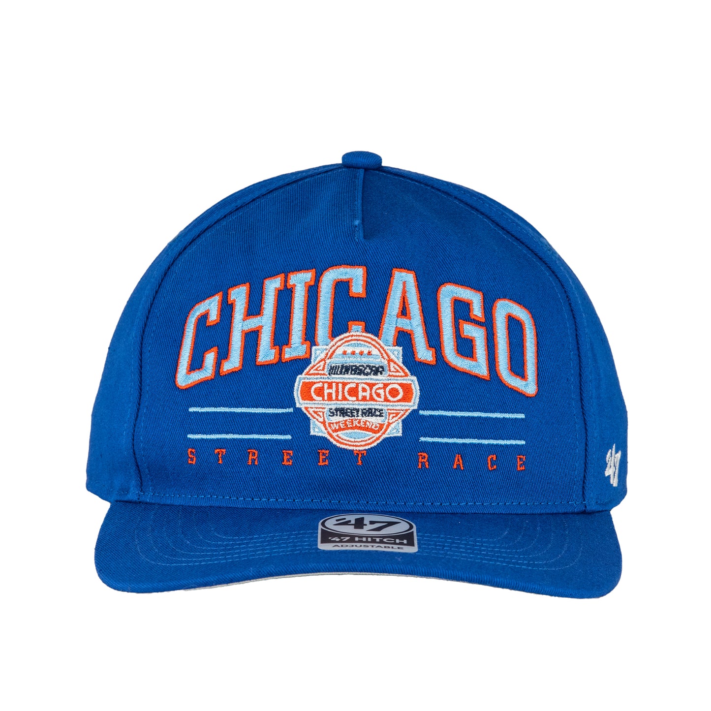 Nascar Chicago Street Race '47 Hitch Royal Adjustable Hat