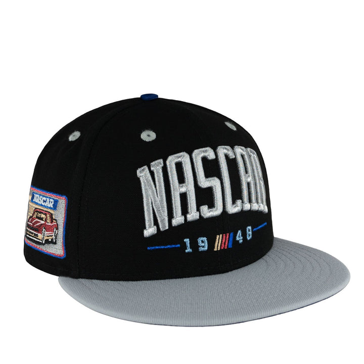 Dallas Mavericks DOUBLE WHAMMY Royal-White Fitted Hat