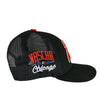 Nascar Chicago 23 Street Race Wallace New Era 9FIFTY Black Mesh Back Hat
