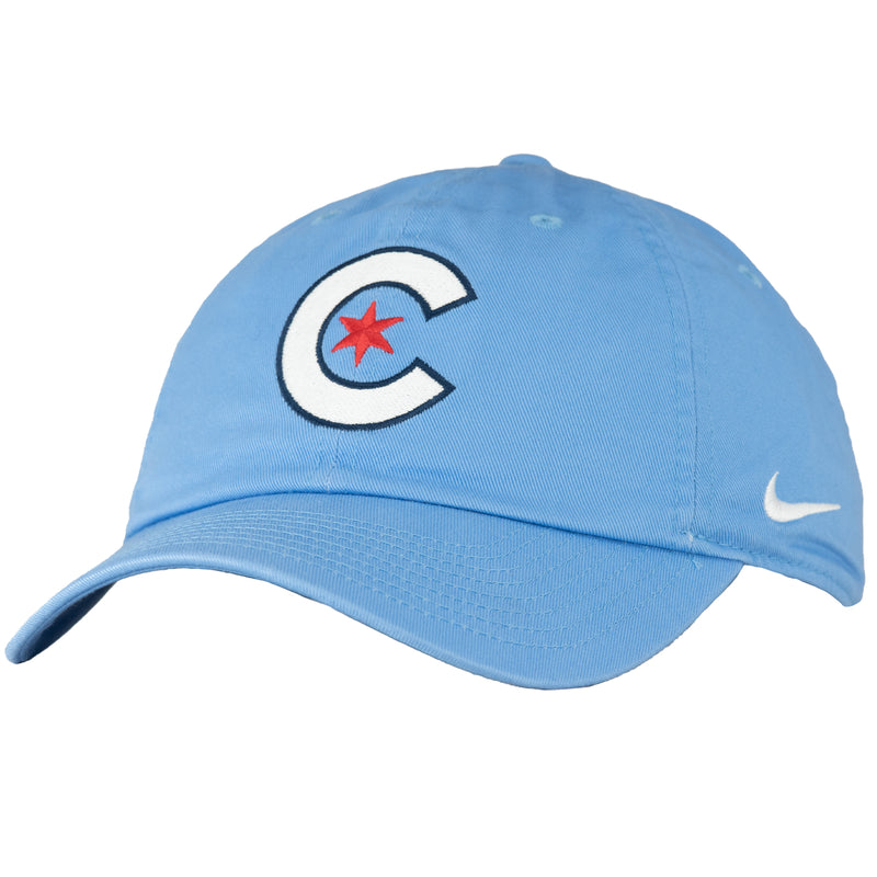 Chicago Cubs Nike City Connect Valor Blue Sized Adjustable Cap