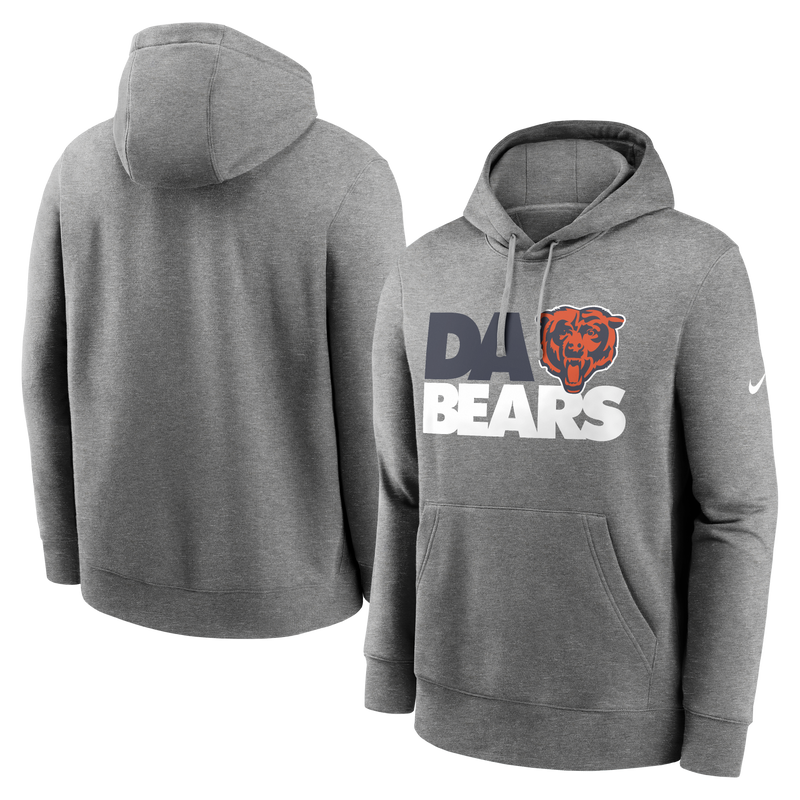 Chicago Bears Nike Da Bears Grey Hoodie