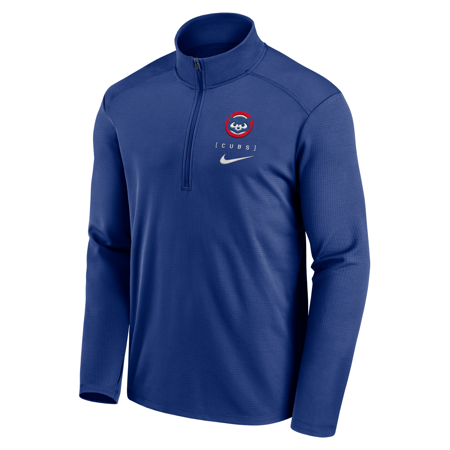 Chicago Cubs Spring 2024 Nike Men's Blue Half-Zip