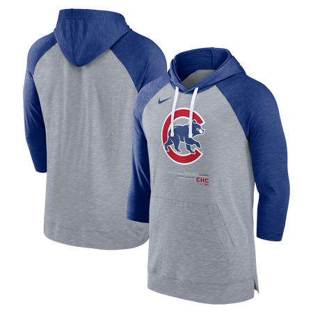 Chicago Cubs Nike Men's Lightweight 3/4 Sleeve Hoodie - Clark