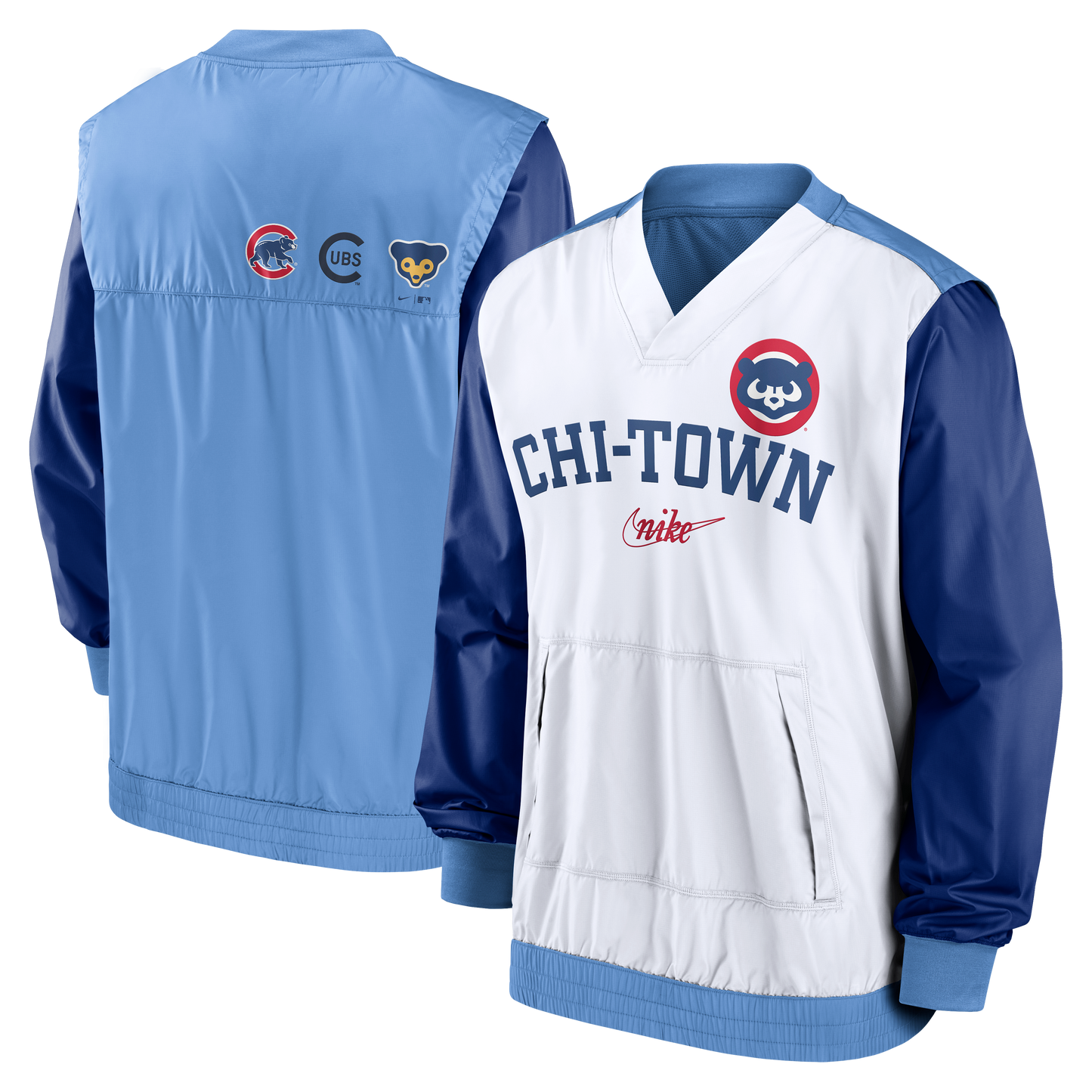 Chicago Cubs Nike Rewind Warm Up Pullover Jacket – Clark Street Sports