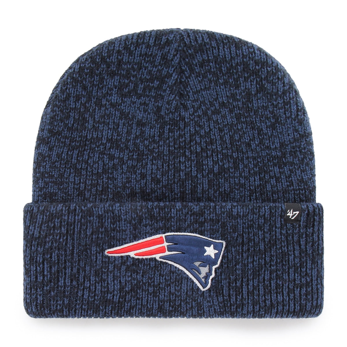 New England Patriots '47 Navy Brain Freeze Cuffed Knit Hat