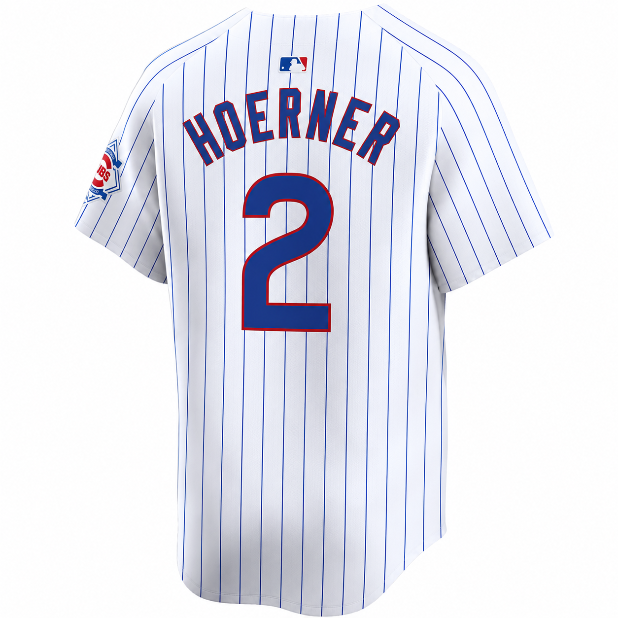 Nico Hoerner Chicago Cubs Nike Youth 150th Anniversary Homerun Pinstripe Jersey