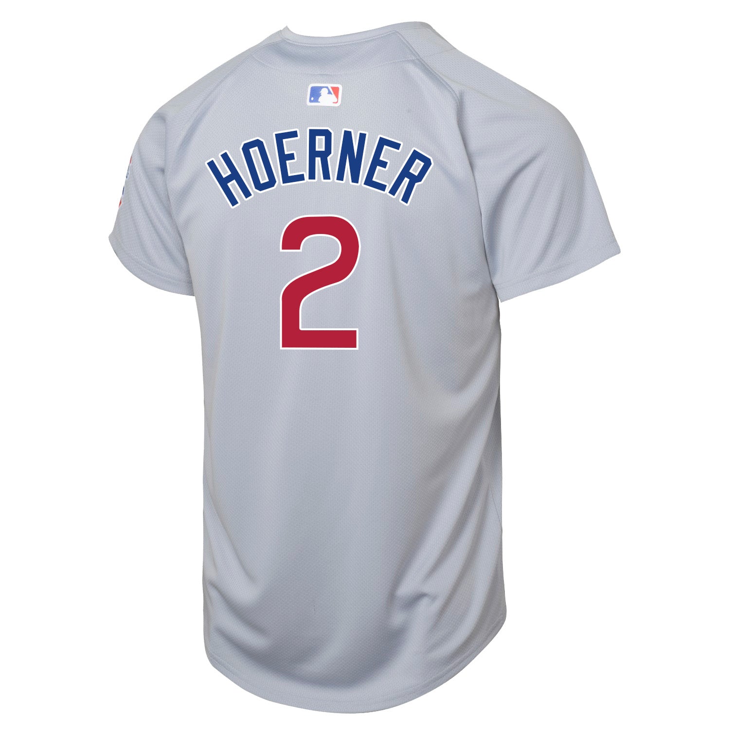 Nico Hoerner Chicago Cubs Nike Youth Road Grey Limited Jersey