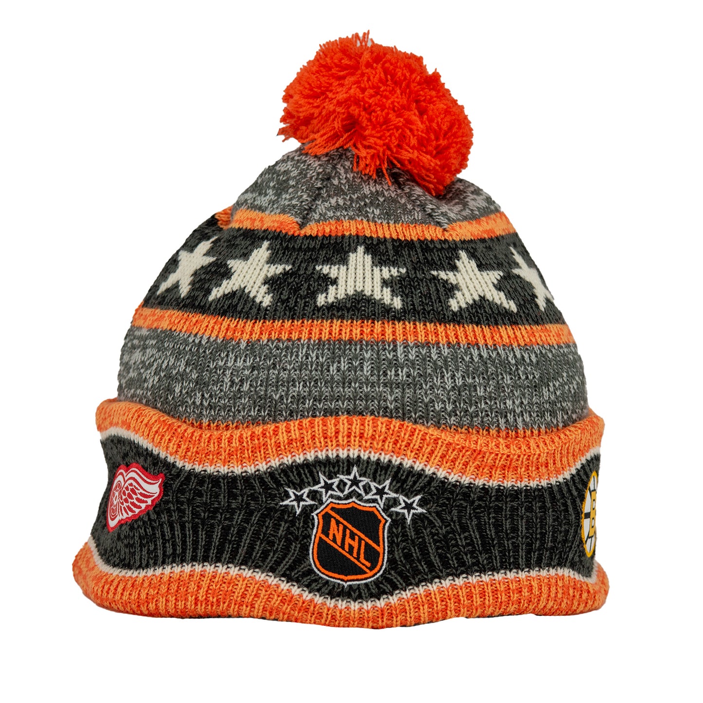 Original Six NHL Charcoal Blizzard '47 Cuff Knit Hat