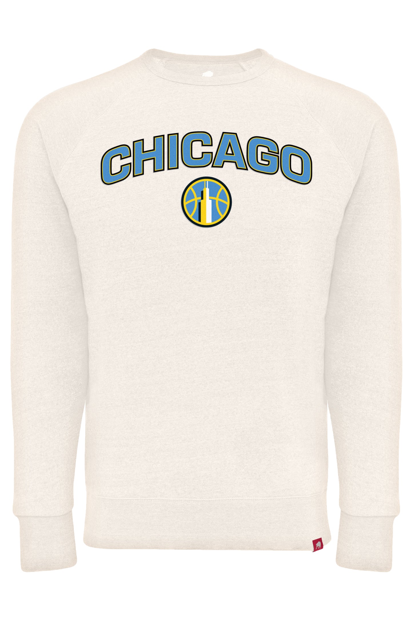 Chicago Sky Harmon Bone Crew Neck Sweatshirt