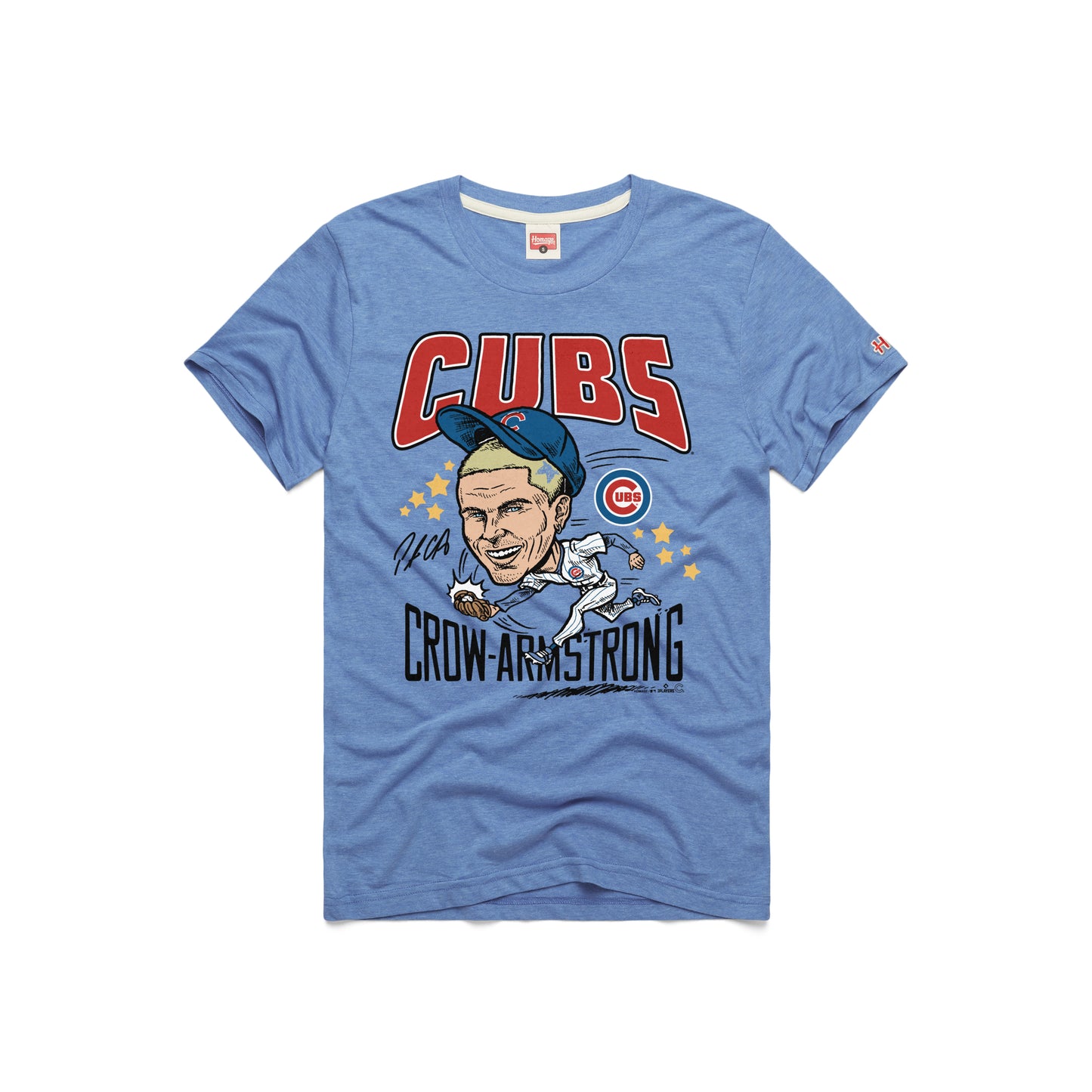 Pete Crow-Armstrong Chicago Cubs Homage Signature T-Shirt