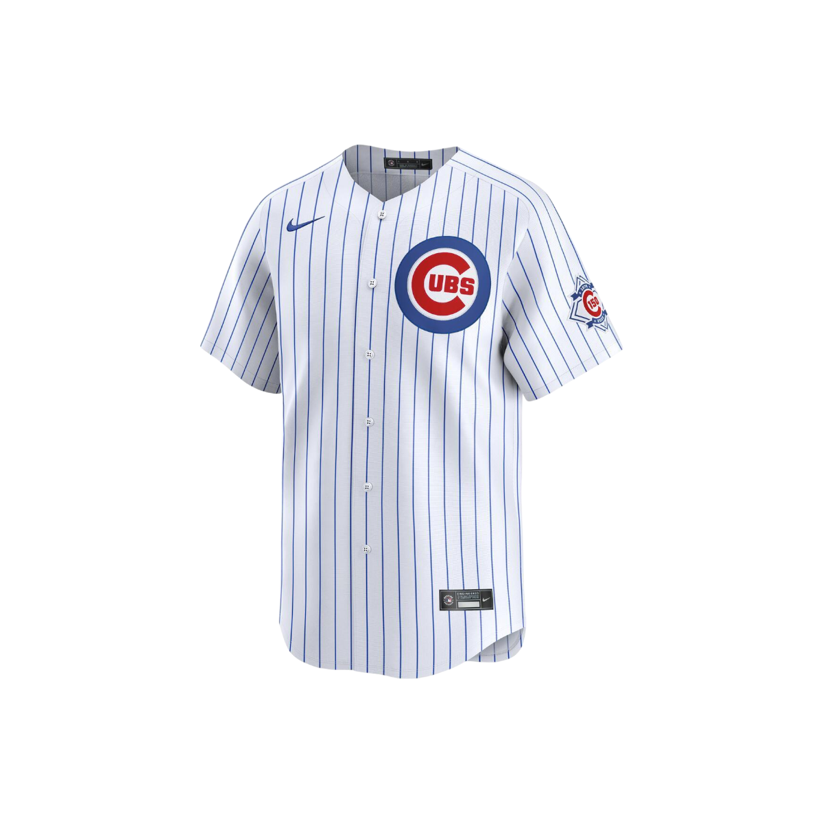 Pete Crow-Armstrong Chicago Cubs Nike 150th Anniversary Home Pinstripe Jersey - Youth