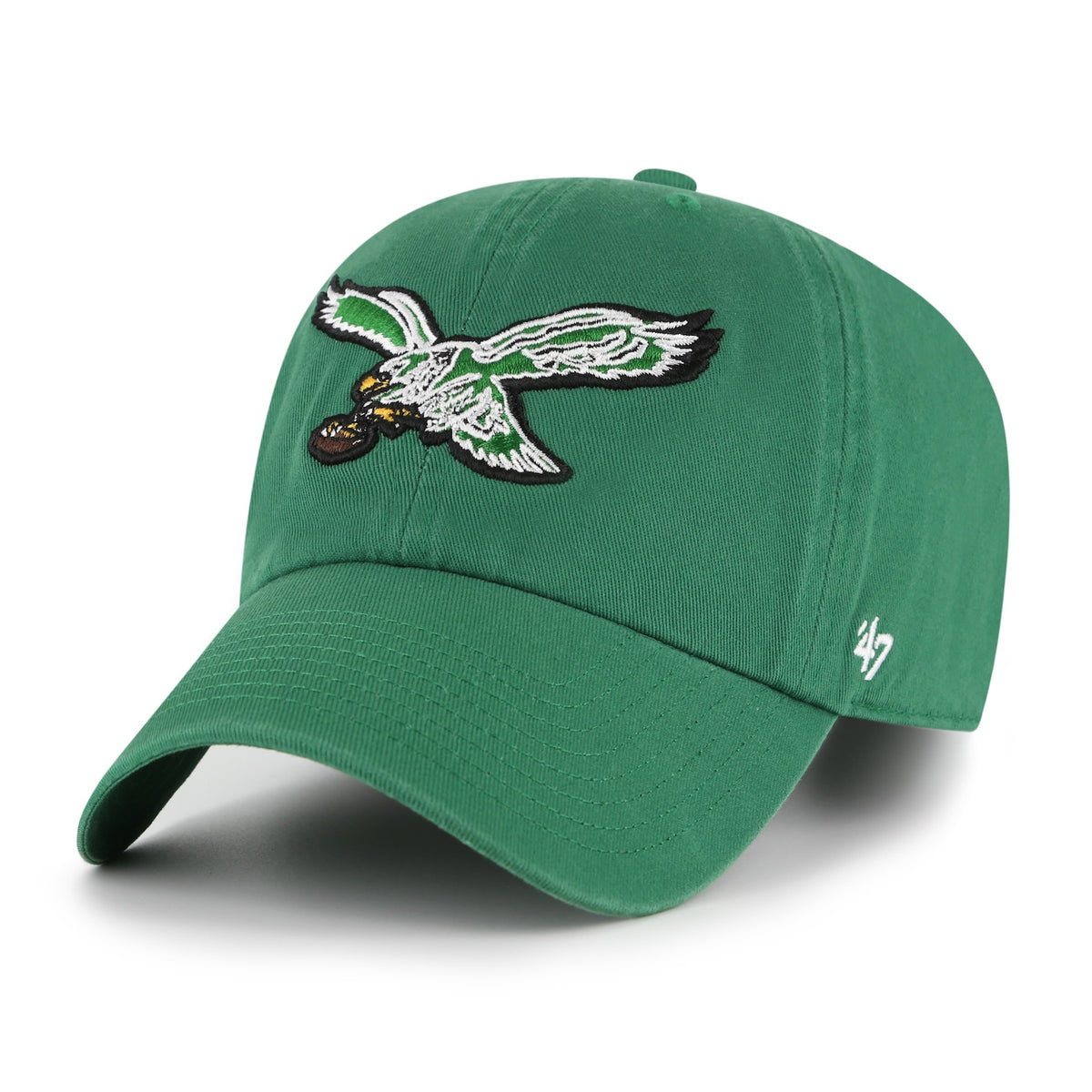 Philadelphia Eagles '47 Historic Kelly Green Clean Up Adjustable Hat