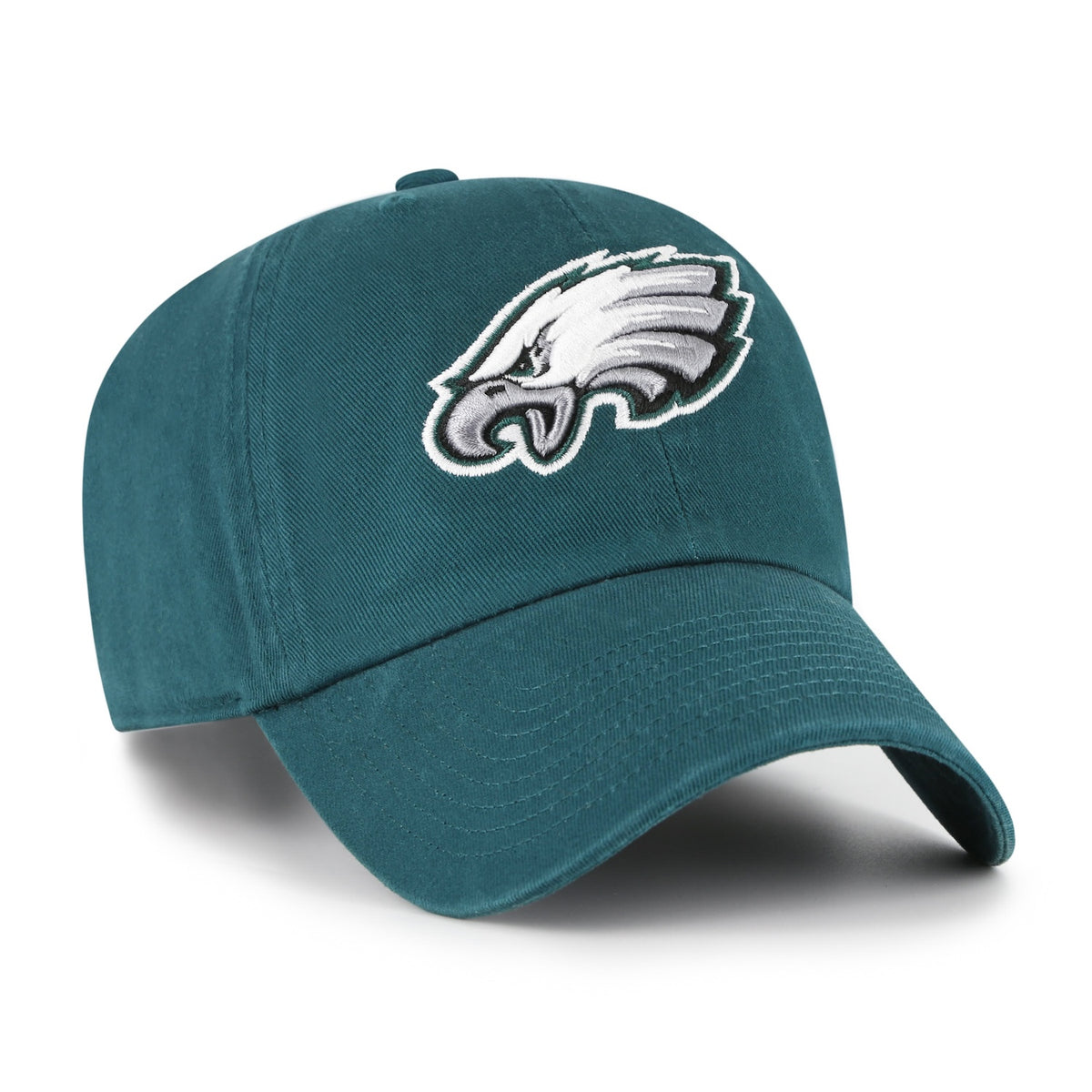 Philadelphia Eagles '47 Pacific Green Clean Up Adjustable Hat