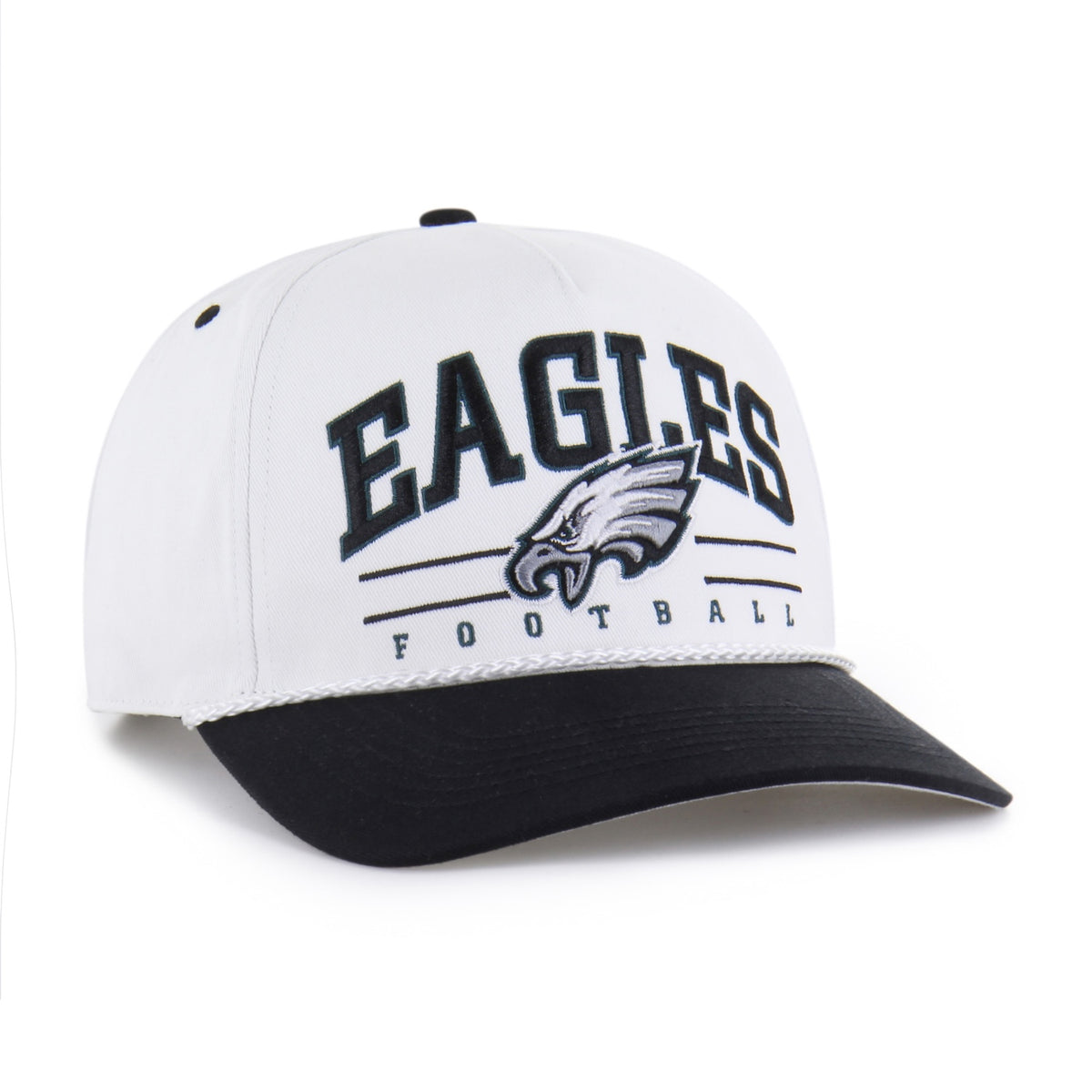 Philadelphia Eagles '47 White Roscoe TT Hitch Adjustable Hat