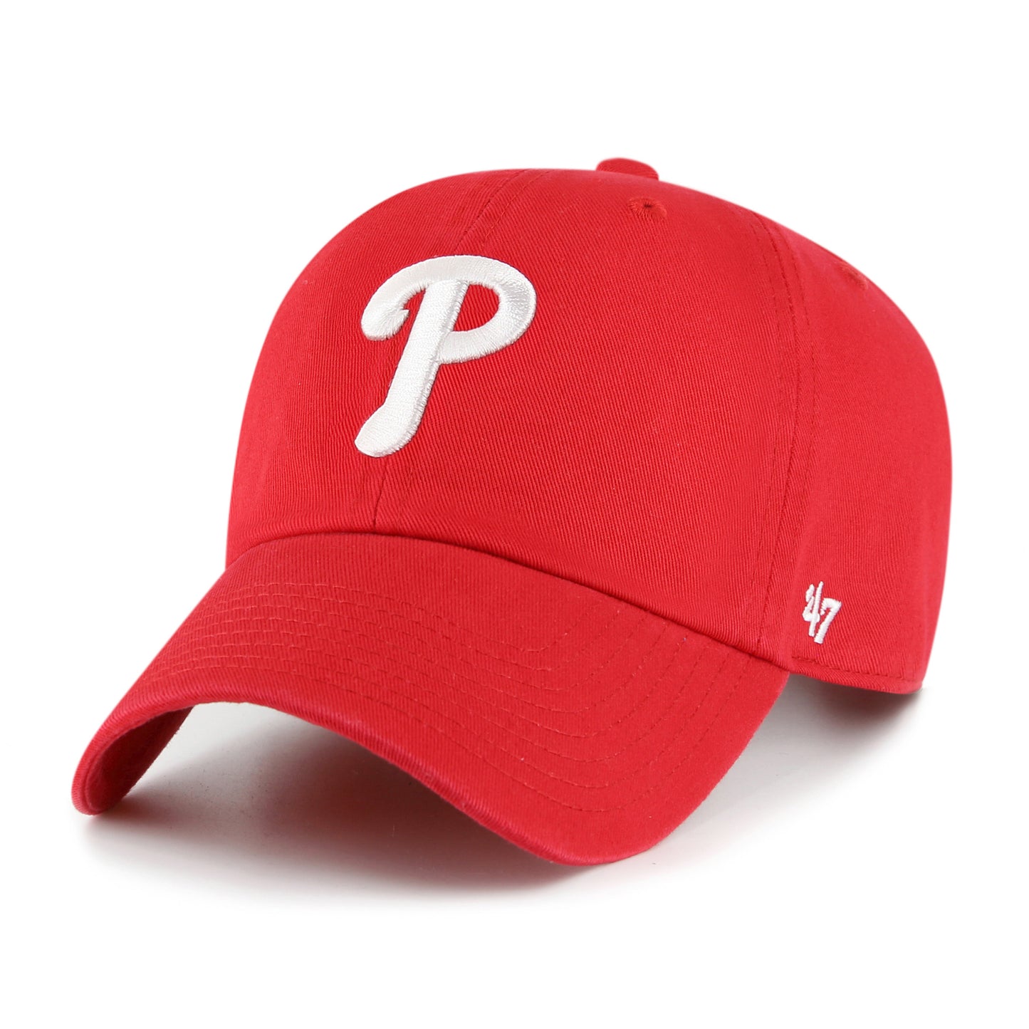 Philadelphia Phillies Red '47 Clean Up Adjustable Hat