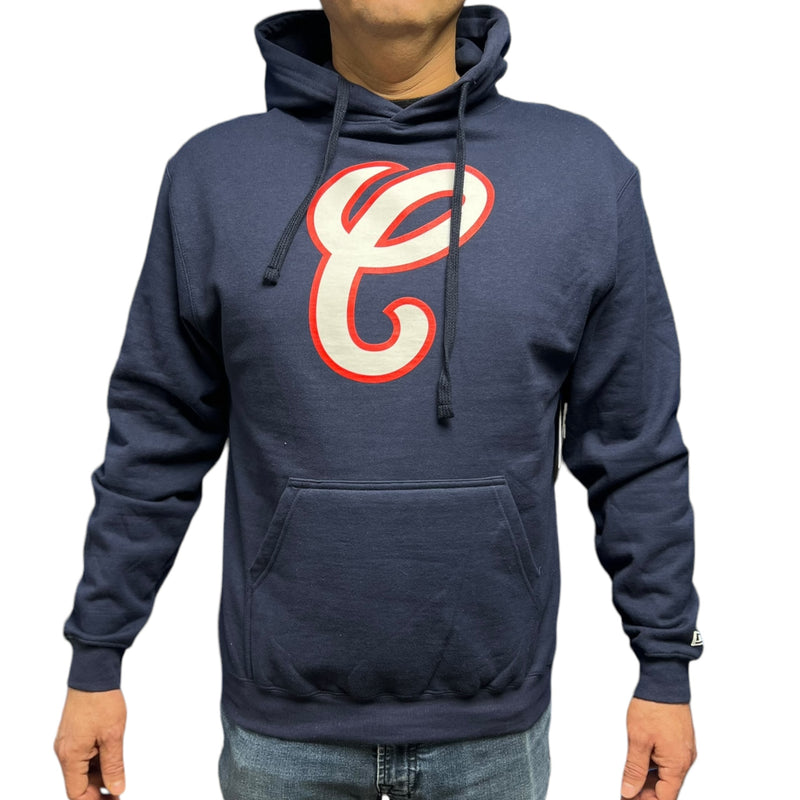 Chicago White Sox Script C New Era Navy Hoodie