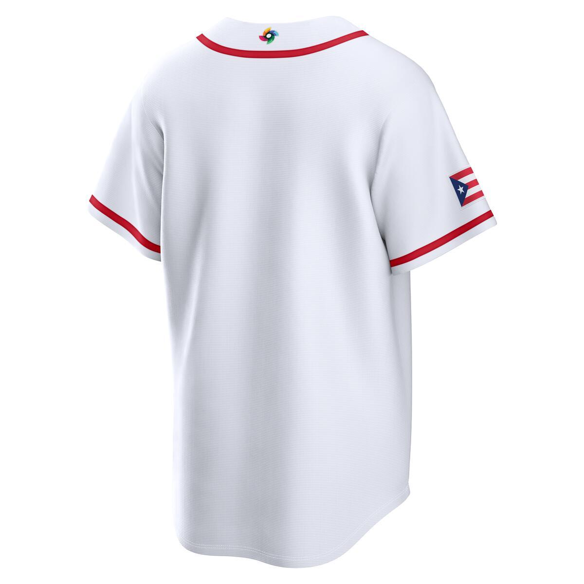 Puerto Rico World Baseball Classic 2026 White Home Jersey