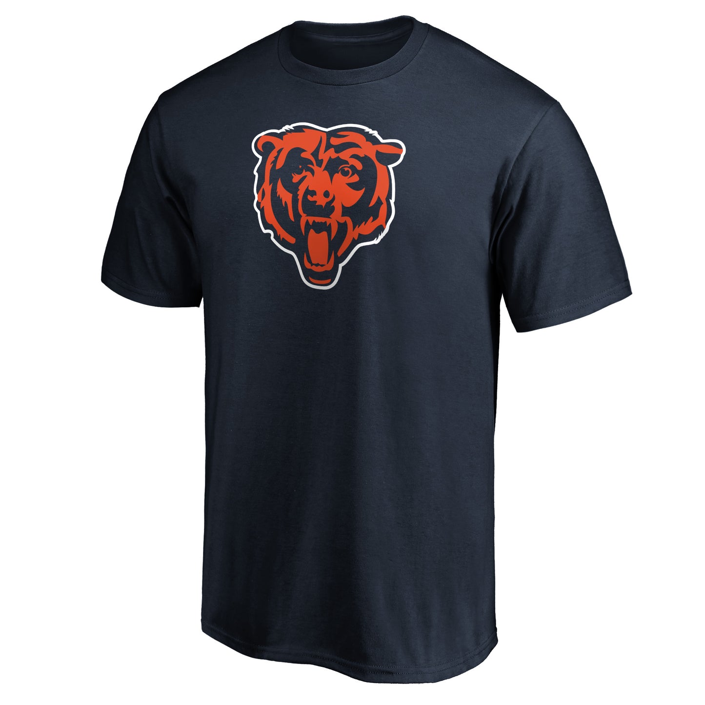 Chicago Bears Navy Bear Head T-Shirt