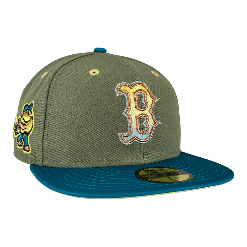 Boston Red Sox Green/Teal New Era 59FIFTY Fitted Hat