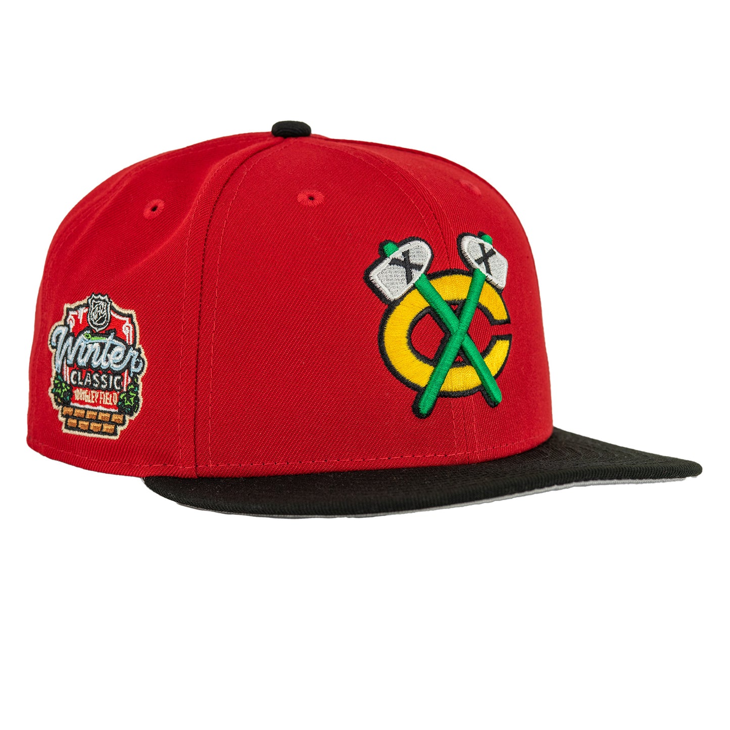 Chicago Blackhawks New Era 9FIFTY Tomahawk Winter Classic Snapback Hat