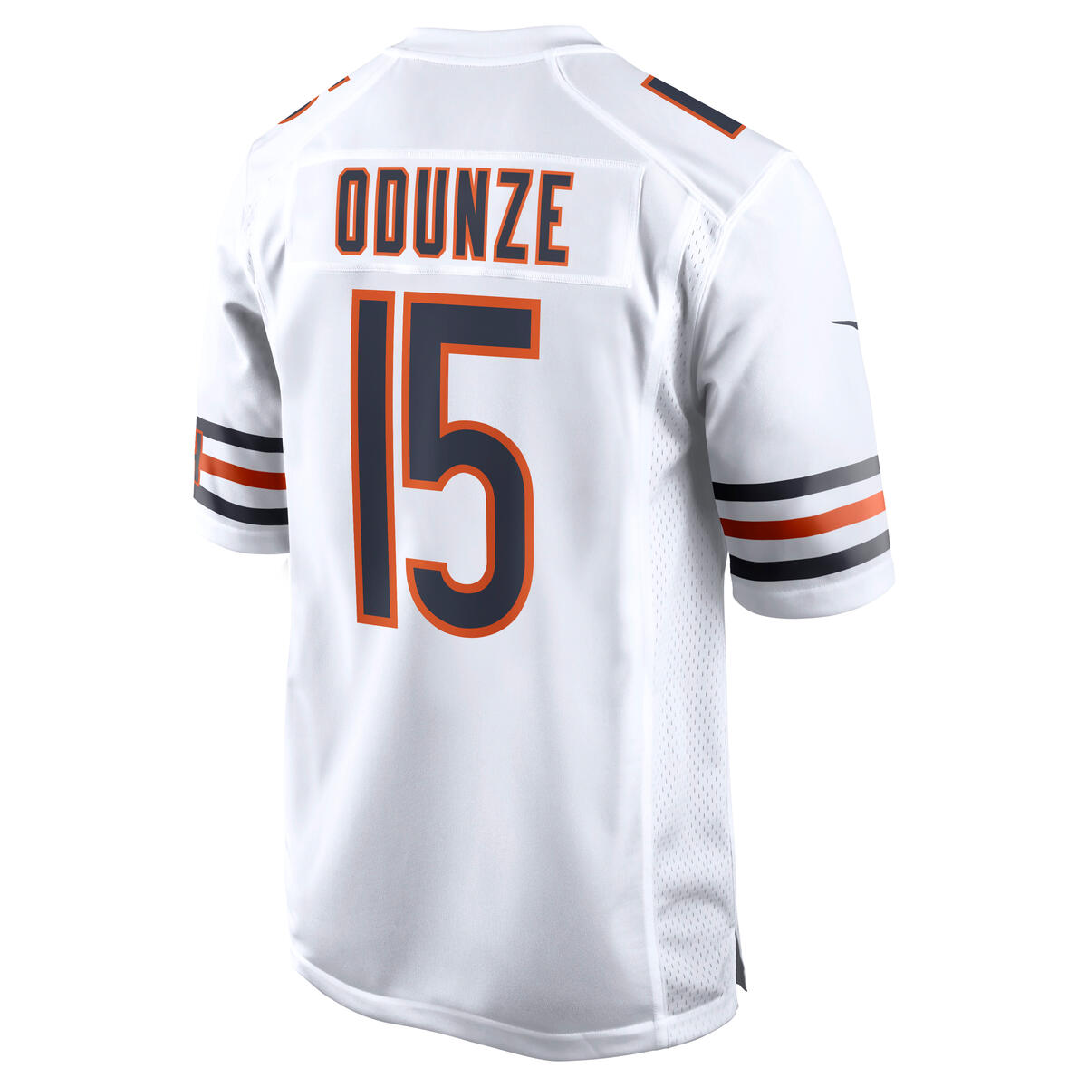 Rome Odunze #15 Chicago Bears Nike Men's White Game Jersey
