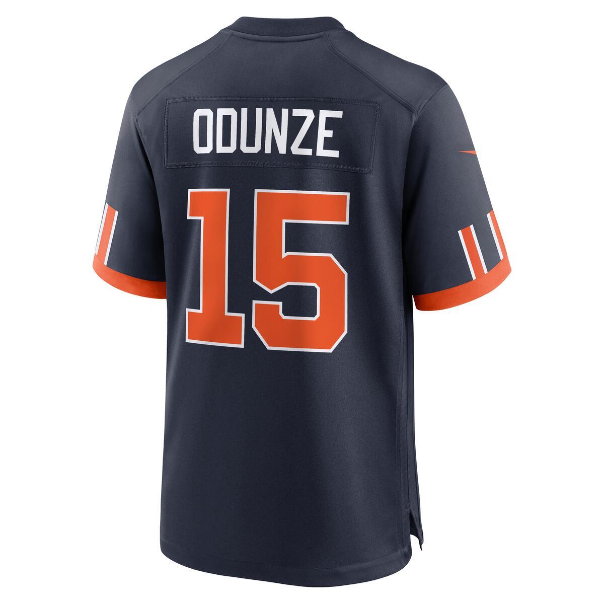 Rome Odunze #15 Chicago Bears Rivalry Nike Game Jersey