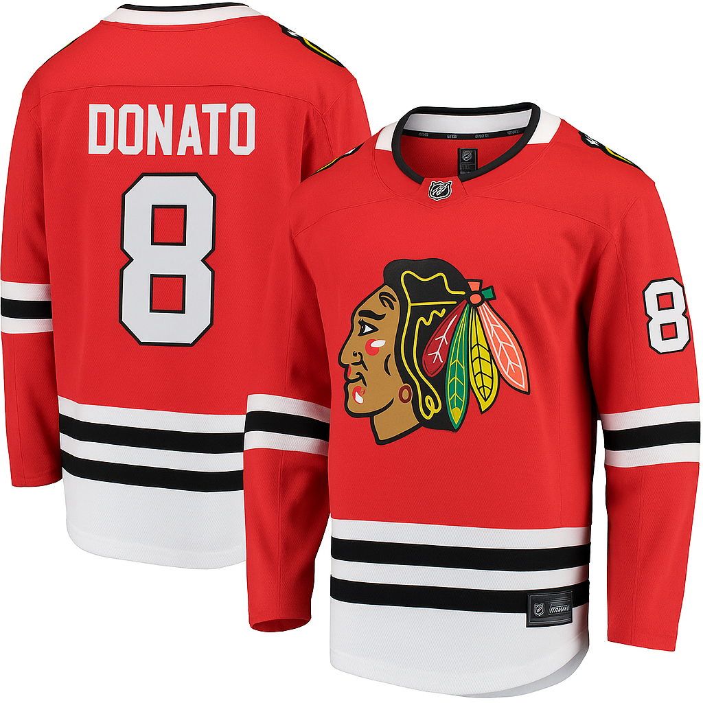 Ryan Donato Chicago Blackhawks Fanatics Red Breakaway Men's Jersey