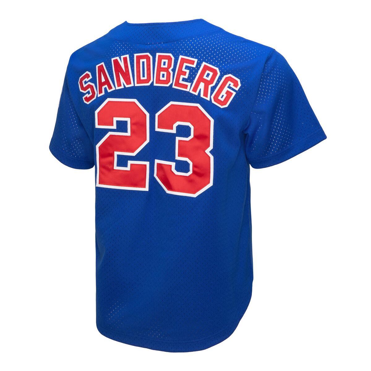 Ryne Sandberg Chicago Cubs Mitchell & Ness Royal 1997 Batting Practice Jersey