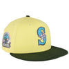 Seattle Mariners Soft Yellow 30th Anniversary New Era 59FIFTY Fitted Hat